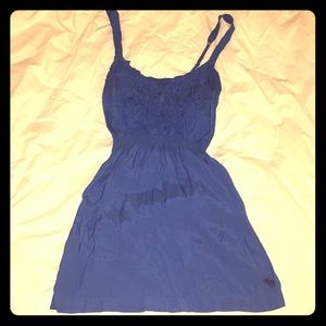 Royal blue dress